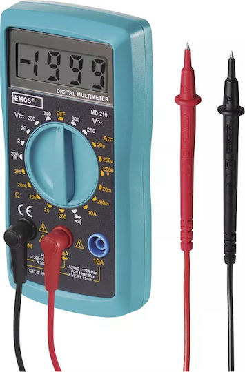 Emos MD-210 Ψηφιακό Πολύμετρο με Μέτρηση AC / DC / Αντίστασης