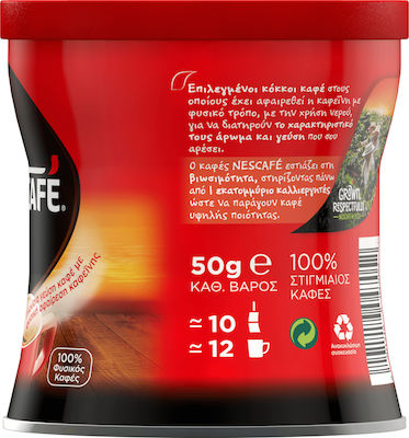 Nescafe Cafea Instant Decafeinizat 1x50gr