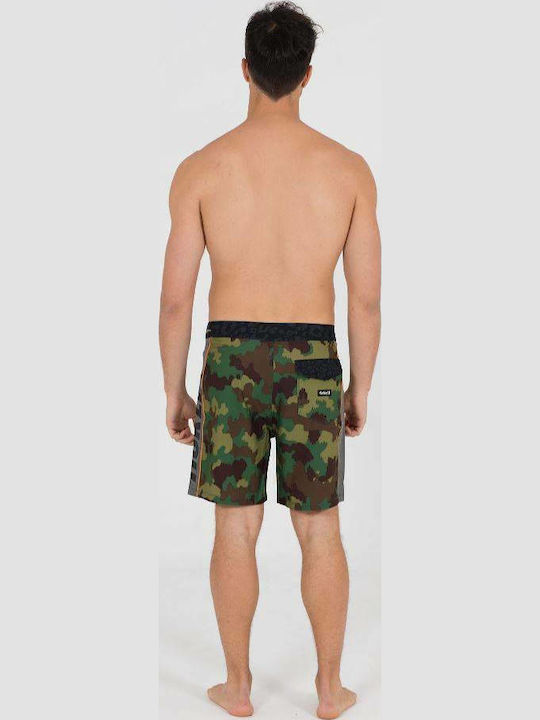 Phantom Fastlane Woodland Ανδρικό Μαγιό Βερμούδα Χακί Camo