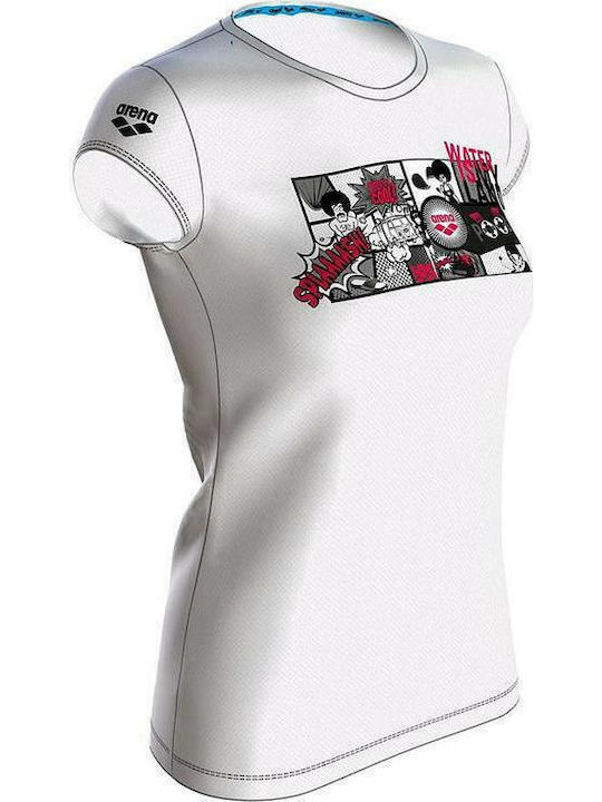 Graphics S/s Tee Essence Γυναικείο T-shirt Λευκό
