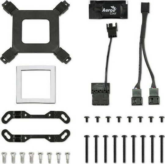 Aerocool Mirage L240 Υδρόψυξη AIO CPU με 2 Ανεμιστήρες 120mm και RGB Φωτισμό