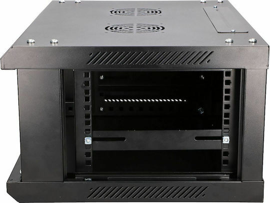 Extralink Επιτοίχια Καμπίνα Rack 4U 60x45cm Μαύρο EX.2886