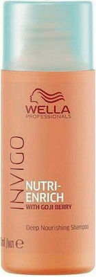 Wella Invigo Nutri Enrich Deep Nourishing Σαμπουάν Αναδόμησης/Θρέψης για Ταλαιπωρημένα Μαλλιά 50ml