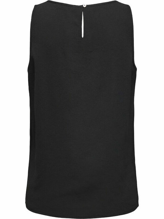 Nova Bluza Damă Sport Fără Mâneci Neagră