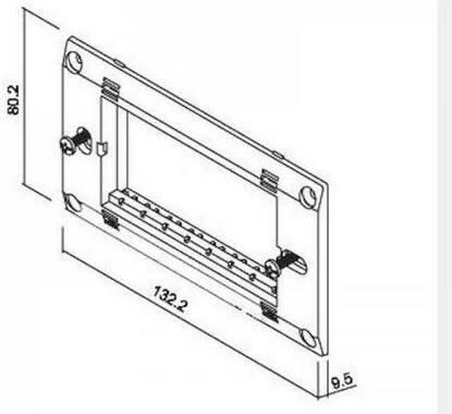 Geyer Switch Support Base 4 Position Support in White Color 701401