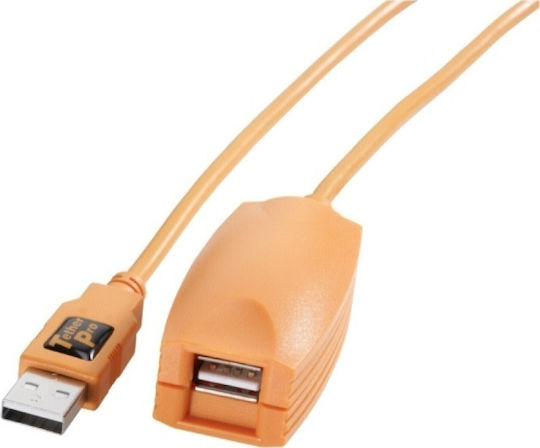 Tether Tools 5m USB 2.0 Cable A-Male to A-Female Orange (CU1917)