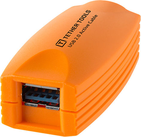 Tether Tools 5m USB 2.0 Cable A-Male to A-Female Orange (CU1917)