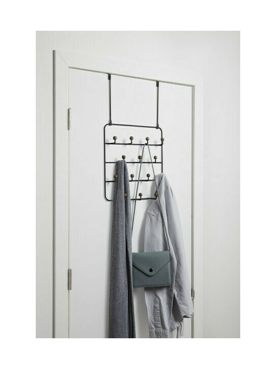 Umbra Door Hook Estique 14 Slots Metallic 36.2x5.1x36.2cm