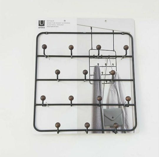 Umbra Кукла На Врата Estique 14 Позиции Метална 36.2x5.1x36.2см Umbra Кукла На Врата Estique 14 Позиции Метална 36.2x5.1x36.2см