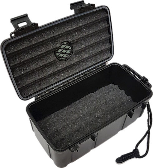 Sikarlan Humidor Πλαστικός Υγραντήρας 10 Πούρων 22x12.5x5εκ.
