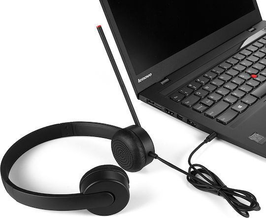 Lenovo Essential Stereo Analog Μαύρο