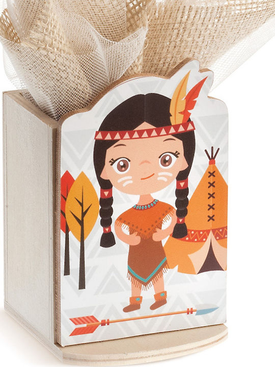 Parisis Indian Baptism Set with Indian Theme ZK917