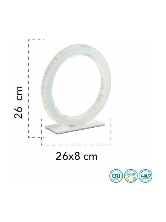 Fan Europe Διακοσμητικό Φωτιστικό Bryant-LC LED Θερμό Λευκό 3000K 26εκ.