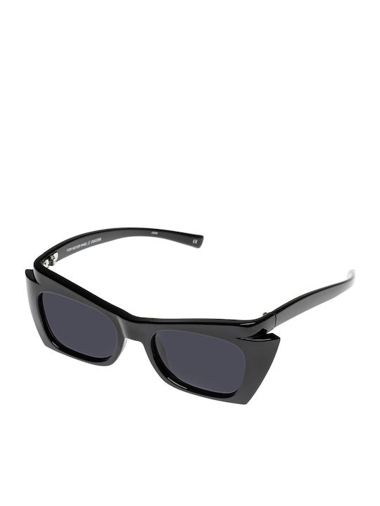 Le Specs For-Never Mine Women's Sunglasses with Black Plastic Frame and Black Lens LSP2002266