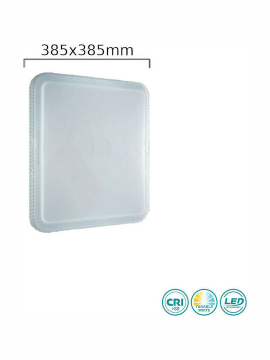 Fan Europe Pixel-Q40 Square Outdoor LED Panel 38.5x38.5cm