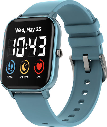Canyon Wildberry Smartwatch with Heart Rate Monitor (Blue)