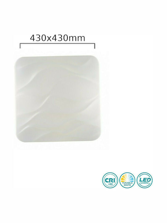 Fan Europe Wave-PL43 Τετράγωνο Εξωτερικό LED Panel 43x43εκ.