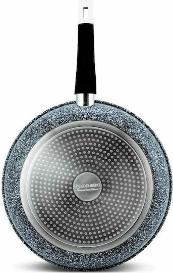 Edenberg Pan mit Deckel aus Aluminium mit Steinbeschichtung 24cm