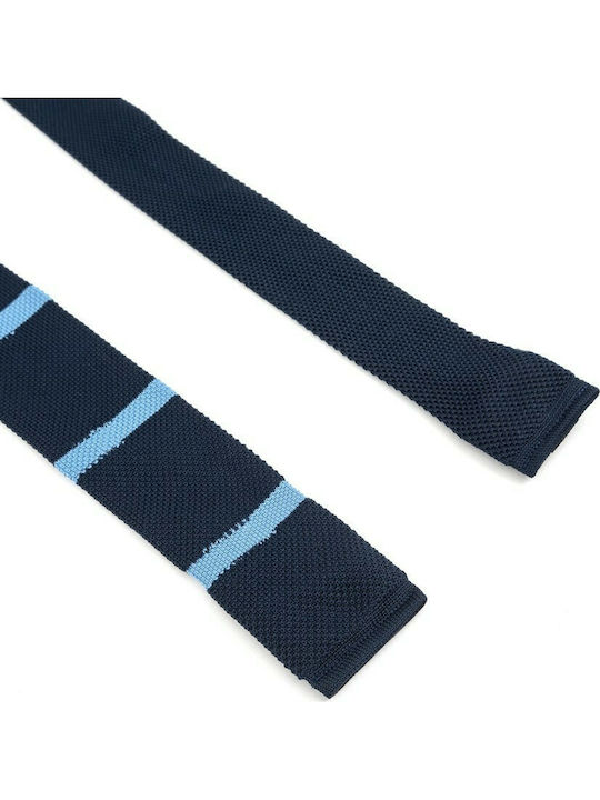 Knitted tie Messagero Dark blue-2 C900