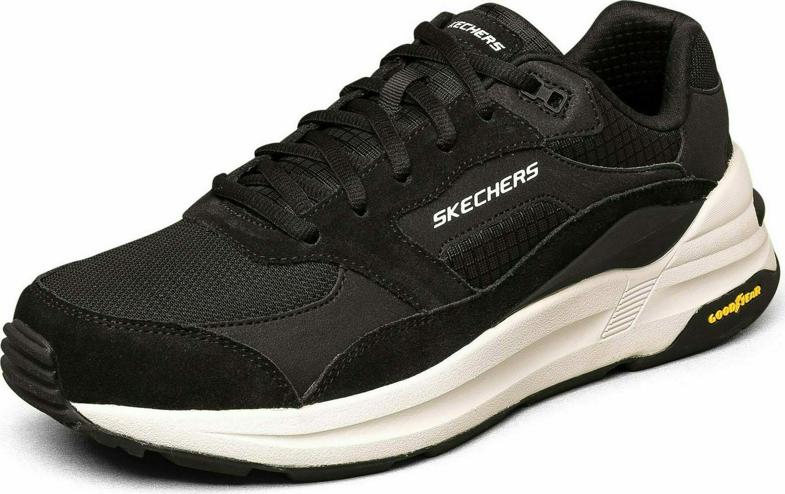 skechers global jogger black