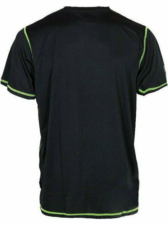 Everlast EVR8850 Men's Athletic T-shirt Short Sleeve Black