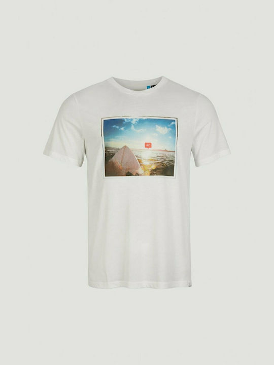 O'neill Surfers View Men's Short Sleeve T-shirt White