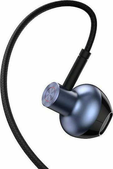 Baseus Encok H19 Earbuds Handsfree Headphones with Connector 3.5mm Black