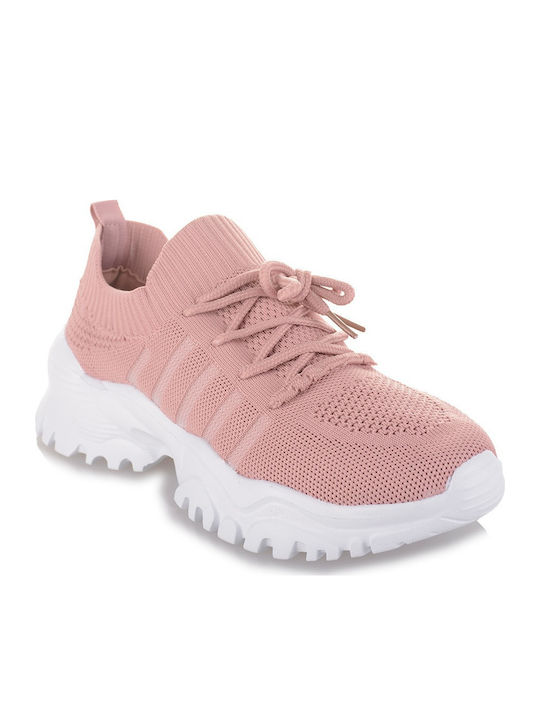 Famous Shoes 600-20 Sneakers Pink 600-20-PINK