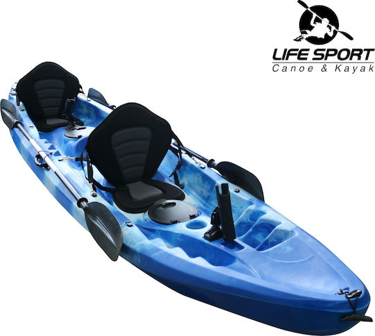 Life Sport Happiness Sit in Sea Kayak 3 Person Blue VK-07