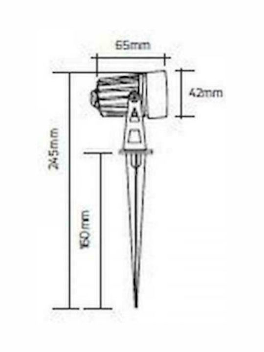 Geyer Waterproof Led Light Fixture 5W 4000K 300lm SPK42C