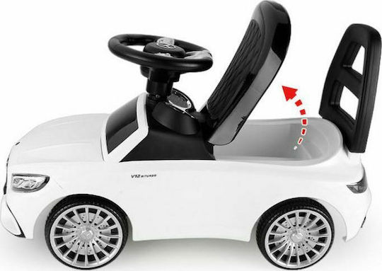 Ecotoys Mercedes Amg with Led and Sounds 5528 Baby Push Walker Ride On White