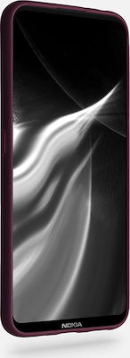 KWmobile Silicone Back Cover Burgundy (Nokia 3.4)