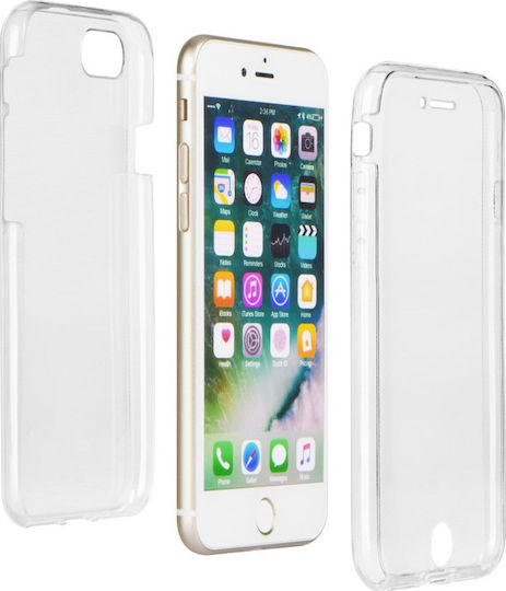 Powertech 360 Vollschutz Silikon Transparent (iPhone X / Xs)