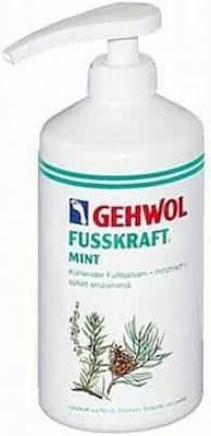 Gehwol Fusskraft Mint Moisturizing Cream Feet for Flaming Legs 500ml