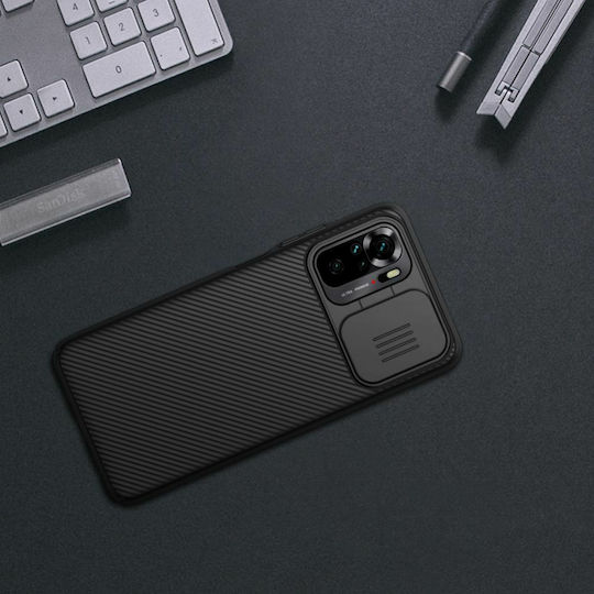 Nillkin Camshield Back Cover Πλαστικό 0.2mm Μαύρο (Redmi Note 10 / 10s / Poco M5s)