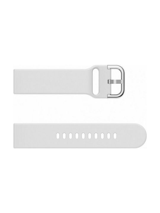 Strap Silicone White (Huawei Watch GT2 / GT3 (42mm) / GT3 Pro (43mm))