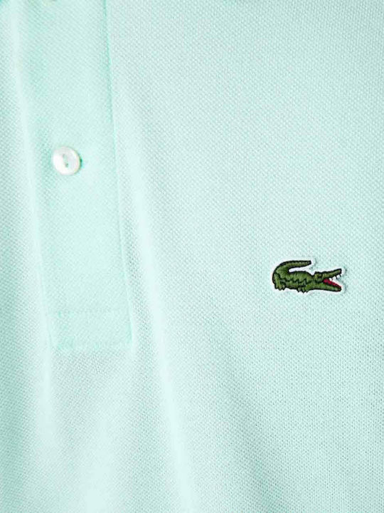 Polo Short Sleeve Blouse Turquoise