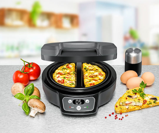 Rommelsbacher CHEF OM 950 Oskar Уред за омлети 950W Черен