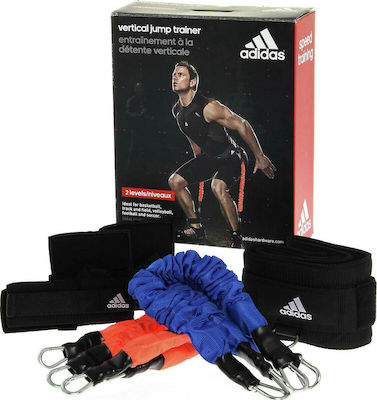 adidas Vertical Jump Trainer Gymtube Resistance Bands Set 4pcs Multicolour