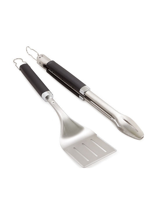 Weber Set von 2 BBQ-Werkzeugen mit Spatel und Zange 6763