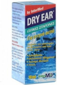 InterMed Dry Ear Picături pentru Curățare Urechi 1 Bucată