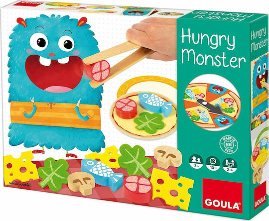 Επιτραπέζιο Παιχνίδι Hungry Monster για 2-4 Παίκτες 3+ Ετών (EN) Goula