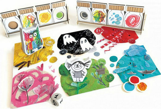 Board Game Το Τερατάκι Των Χρωμάτων for 2-5 Players 4+ Years Old Kaissa