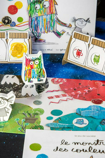 Board Game Το Τερατάκι Των Χρωμάτων for 2-5 Players 4+ Years Old Kaissa