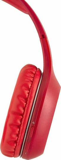 Edifier W800BT Plus Wireless / Wired Over Ear Headphones with Radio with 55 hours of Operation Red