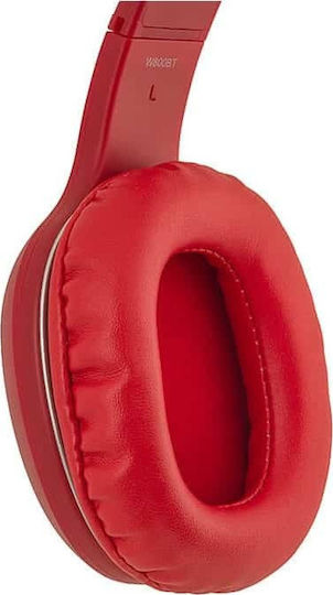 Edifier W800BT Plus Wireless / Wired Over Ear Headphones with Radio with 55 hours of Operation Red