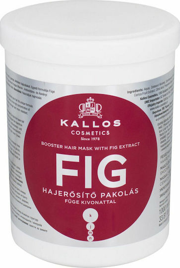 Kallos Kjmn Fig Booster Hair Mask For Repairing 1000ml