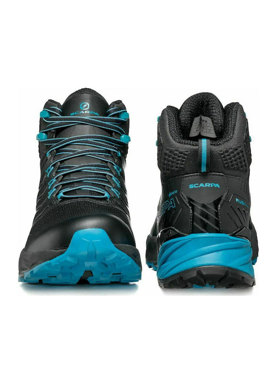 Scarpa Rush Mid GTX Men's Hiking Boots Waterproof with Gore-Tex Membrane Black