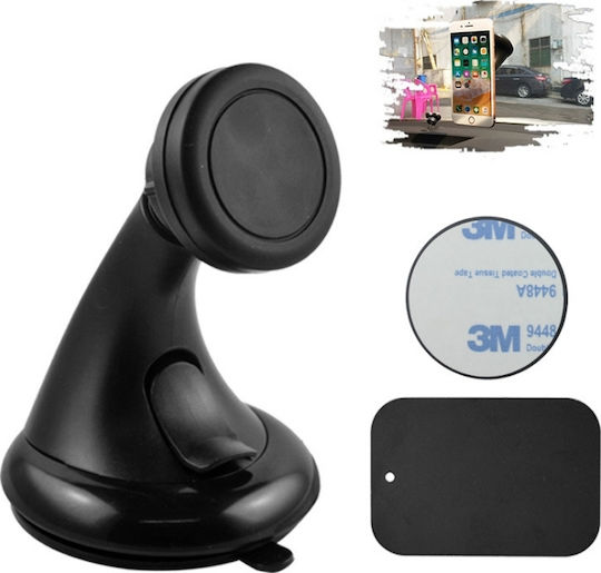 Naxius CH-20 Magnetic Car Holder Car Mobile Mount with Magnet Black