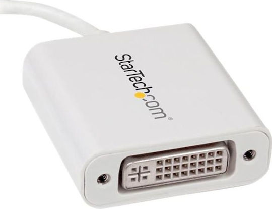 StarTech CDP2DVIW Μετατροπέας USB-C male σε DVI-I female Λευκό